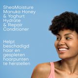 Shea Moisture - Hydrate & Repair Conditioner - Manuka Honing & Yoghurt - 384 ml