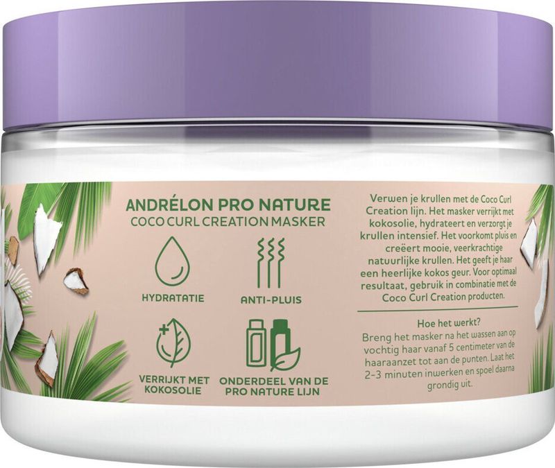 Andrelon Haarmasker Coco Curl Creation 300 ml