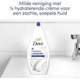Dove Caring Bath Badcrème - Indulging Cream - verrijkt met 1/4 hydraterende crème - 6 x 450 ml