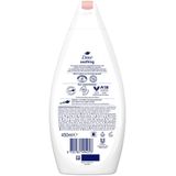 Dove Soothing Caring Bath Badcrème - Amandelolie & Hibiscus - verrijkt met 1/4 hydraterende crème - 6 x 450 ml