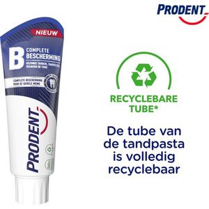 Prodent - Complete Bescherming - Tandpasta - 75 ml - Pro-Zinc Technologie