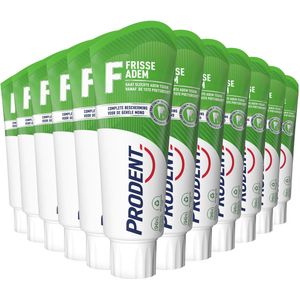 Prodent Tandpasta - Frisse Adem - met Pro-Zinc Technologie - 12 x 75 ml