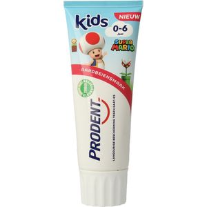 Prodent - Kids 0-6 jaar - Tandpasta - 75 ml - Super Mario - Met Fluoride
