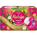 Robijn - Wascapsules 3-in-1 - Tropical - 15 Stuks - Biologisch Afbreekbaar