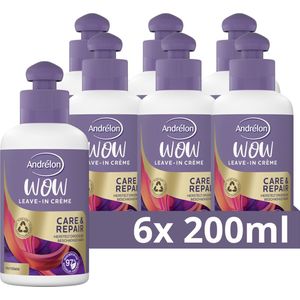 Andrélon - Care & Repair - Leave-In Crème - 200 ml - Amandelolie