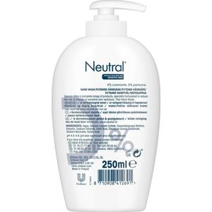 2e halve prijs: Neutral Vloeibare Handzeep 250 ml