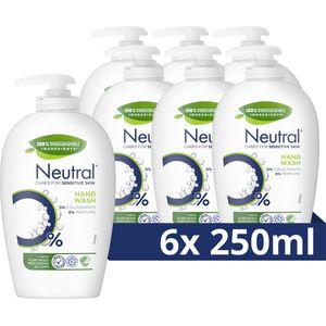 Neutral 0% Vloeibare Handzeep Parfumvrije bevat 0% parfum en 0% kleurstoffen