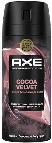 Axe - Cocoa Velvet - Deodorant Bodyspray - 150 ml