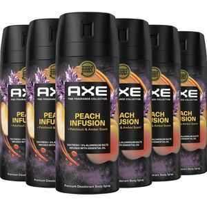 AXE - Fine Fragrance Collection - Deodorant Bodyspray - Peach Infusion - 150ml