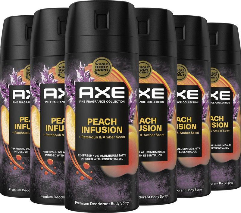 AXE - Fine Fragrance Collection - Deodorant Bodyspray - Peach Infusion - 150ml