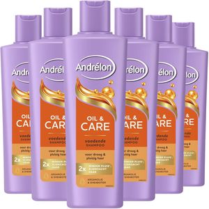 Andrélon - Oil & Care - Shampoo - 6 x 250 ml