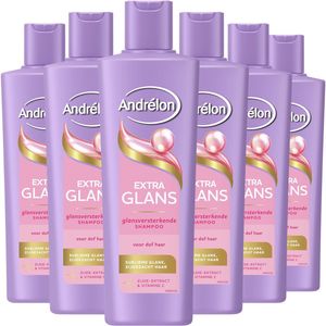 Andrélon - Extra Glans - Shampoo - 6 x 250 ml