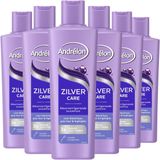 Andrélon - Zilver Care - Shampoo - 6 x 250 ml - Kleurcorrigerende Kracht