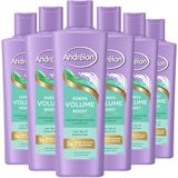 Andrélon - Kokos Volume Boost - Shampoo - 6 x 250 ml