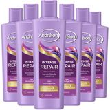 Andrélon - Intense Repair - Shampoo - 6 x 250 ml - Verrijkt met Gehyalde Keratine