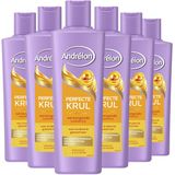 Andrélon - Perfecte Krul - Shampoo - 6 x 250 ml