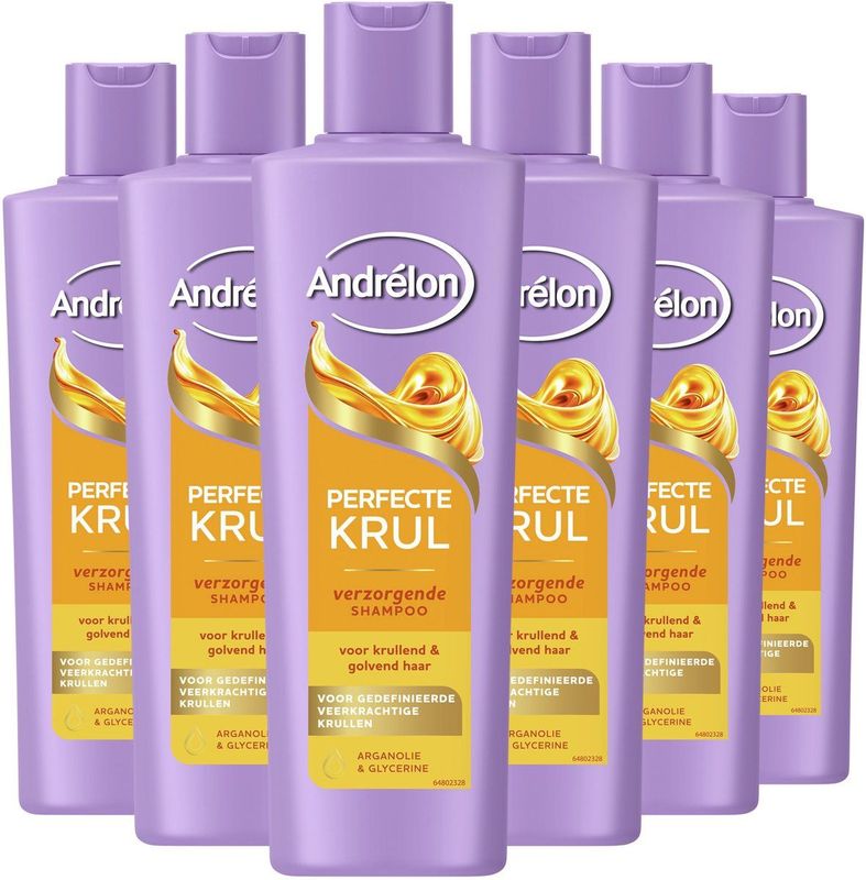 Andrélon - Perfecte Krul - Shampoo - 6 x 250 ml