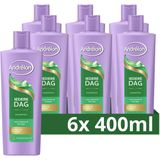 Andrélon - Iedere Dag - Shampoo - 6 x 400 ml - Verrijkt met Zonnebloemolie
