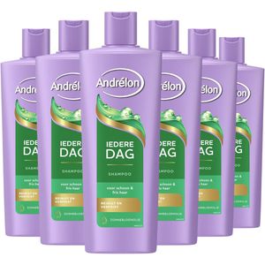 Andrélon - Iedere Dag - Shampoo - 6 x 400 ml - Verrijkt met Zonnebloemolie