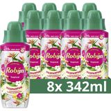 Robijn Intense Wasparfum - Tropical - tot 15x meer geur dan bij gebruik van alleen wasmiddel - 8 x 342 ml