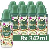 Robijn Intense Wasparfum - Paradise Secret - tot 15x meer geur dan bij gebruik van alleen wasmiddel - 8 x 342 ml