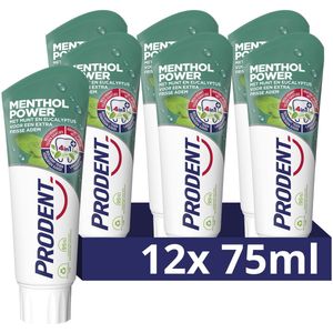 Prodent - Menthol Power - Tandpasta - 12 x 75 ml - Voordeelverpakking