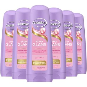 Andrélon - Extra Glans - Conditioner - 6 x 200 ml