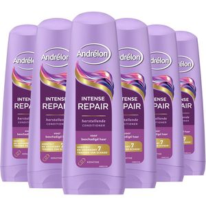 Andrélon - Intense Repair - Conditioner - 6 x 200 ml - Verrijkt met Gehyalde Keratine