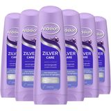 Andrélon - Zilver Care - Conditioner - 6 x 200 ml - Verrijkt met Keratine