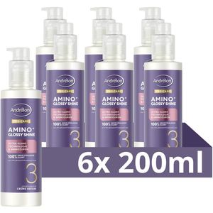 Andrelon - PRO CARE Amino+ Glossy Shine - Leave-in Cream Serum - 200ml