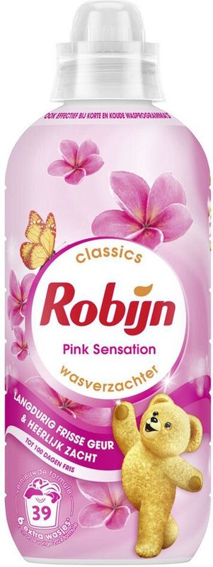 Robijn - Classics - Wasverzachter - Pink Sensation - 780 ml - 39 Wasbeurten