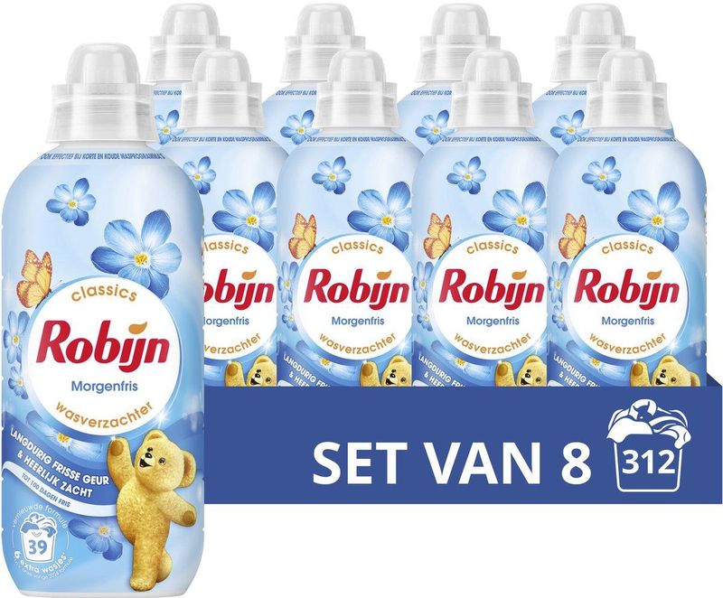 Robijn - Classics Morgenfris - Wasverzachter - 20 ml - Biologisch Afbreekbaar