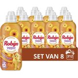 Robijn - Classics Wasverzachter - Passiebloem & Bergamot - 8 x 39 Wasbeurten