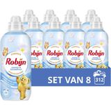 Robijn - Classics Wasverzachter - Jasmijn & Sandelhout - 8 x 39 Wasbeurten