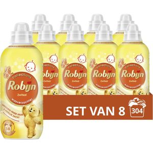 Robijn Collections - Zwitsal - Wasverzachter - 8 x 38 Wasbeurten - Voordeelverpakking