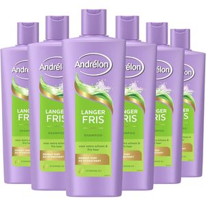 Andrélon - Langer Fris - Shampoo - 6 x 400 ml