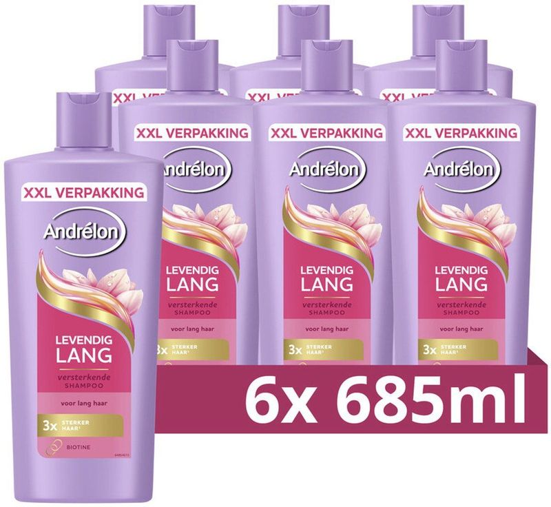 Andrélon - Levendig Lang - Shampoo - 685 ml