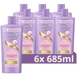Andrélon - Extra Glans - Shampoo - 6x 685 ml
