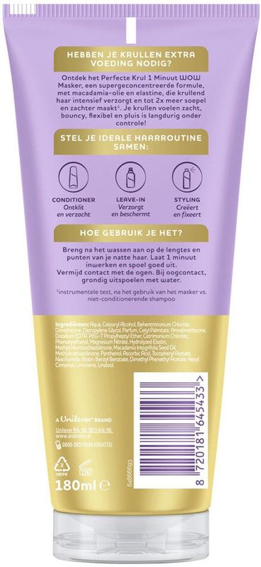 Andrélon - Perfecte Krul - Haarmasker - 180 ml