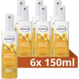 Andrélon - Perfecte Krul 5-in-1 Bounce Back Spray - 6 x 150 ml - Haarlak