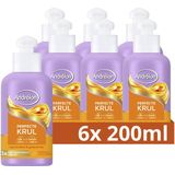 Andrélon - Perfecte Krul - Rijk Voedende Leave-in Haarcrème - 6 x 200 ml