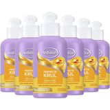 Andrélon - Perfecte Krul - Lichtgewicht Leave-in Haarcrème - 6 x 200 ml