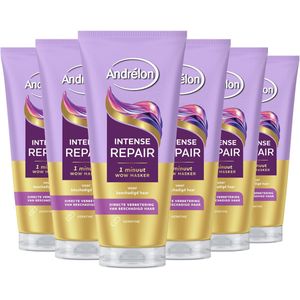 Andrélon - Intense Repair - Haarmasker - 6 x 180 ml
