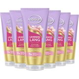 Andrélon - Levendig Lang - Haarmasker - 6 x 180 ml - Verrijkt met Biotine