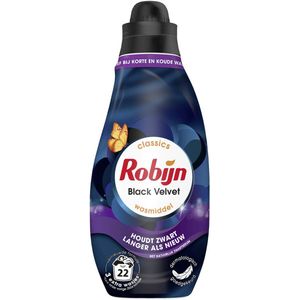Robijn - Klein & Krachtig Classics Vloeibaar Wasmiddel - Zwart - 1.5L