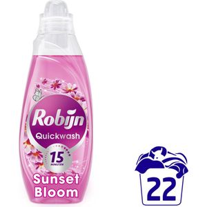 Robijn - Advanced Quickwash - Vloeibaar Wasmiddel - Sunset Bloom - 1 x 22 wasbeurten