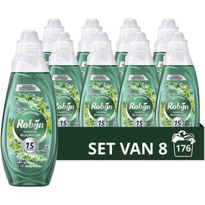 Robijn - Advanced Quickwash - Vloeibaar Wasmiddel - Spring Blossom - 8 x 22 Wasbeurten - Voordeelverpakking