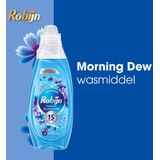 Robijn - Advanced Quickwash - Vloeibaar Wasmiddel - Morning Dew - 8 x 22 Wasbeurten - Voordeelverpakking