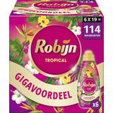 Robijn - Color Tropical - Vloeibaar Wasmiddel - 1000ml - Biologisch Afbreekbaar
