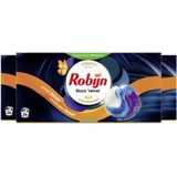 Robijn - Black Velvet - 3-in-1 Wascapsules - Zwart - 20 Stuks